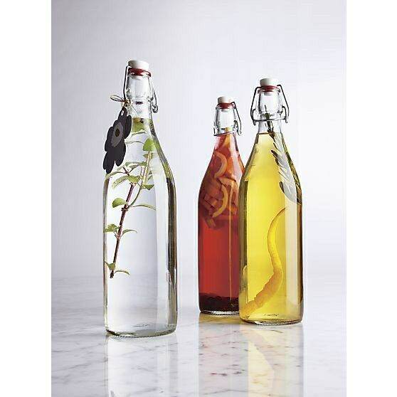 Chai thủy tinh nắp cài Giara 1L