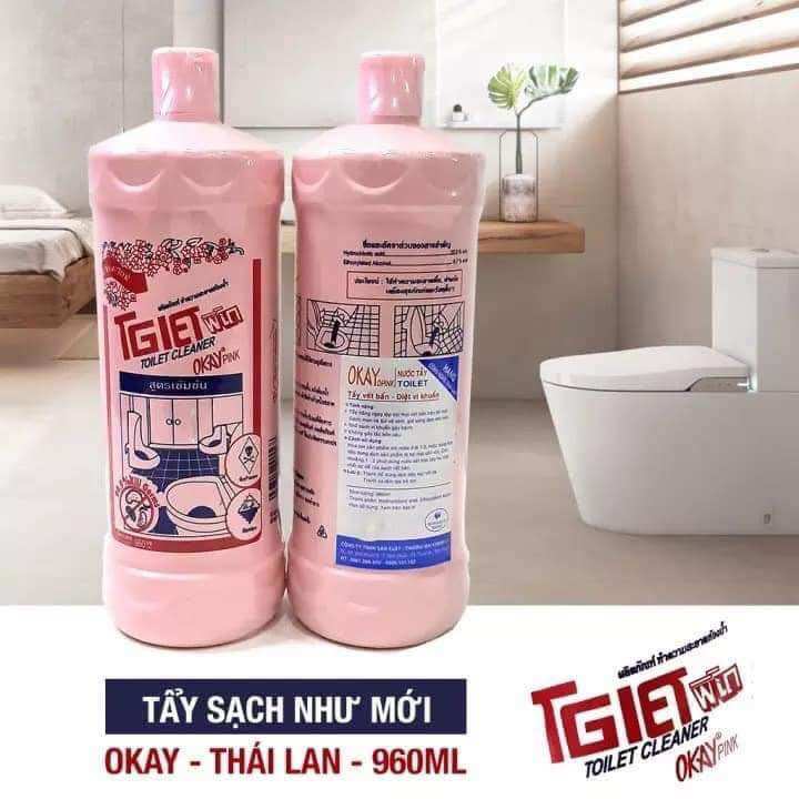 Xịt tẩy bồn cầu (combo 2 chai)
