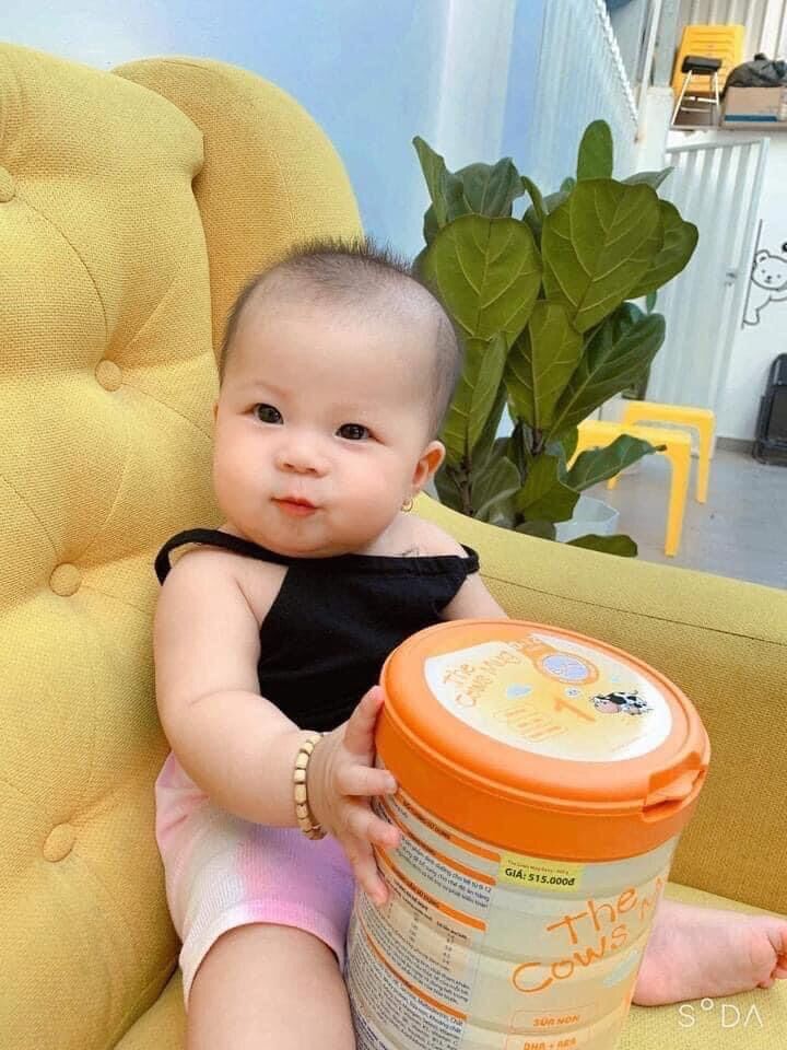 Sữa The cows mug số 1 ( 0-12 tháng tuổi) giúp bé phát triển toàn diện