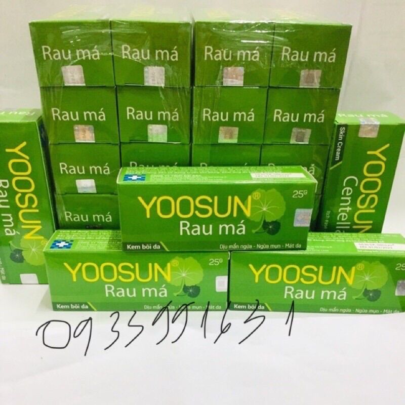 Kem bôi da yoosun rau má-tuýp 25g