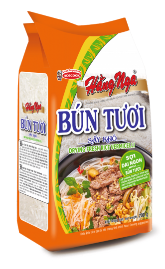Bún tươi sấy khô hằng nga ...date mớu