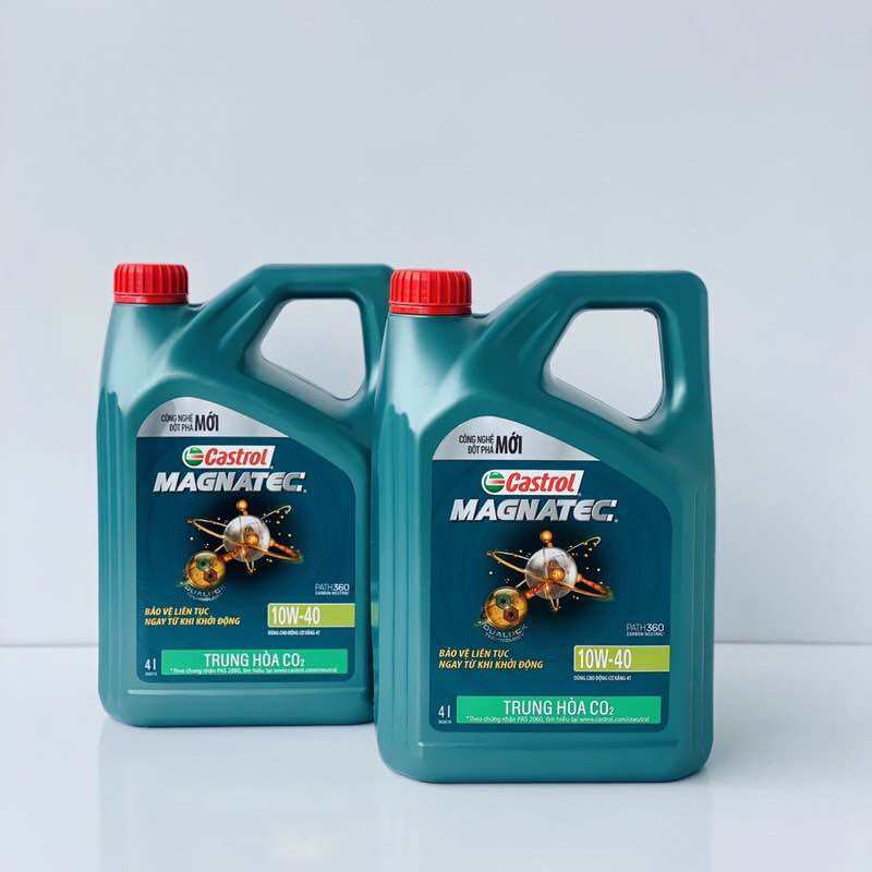 DẦU NHỚT Ô TÔ CASTROL MAGNATEC 10W-40 CẢI TIẾN MỚI VỚI CÔNG NGHỆ TIÊN PHONG