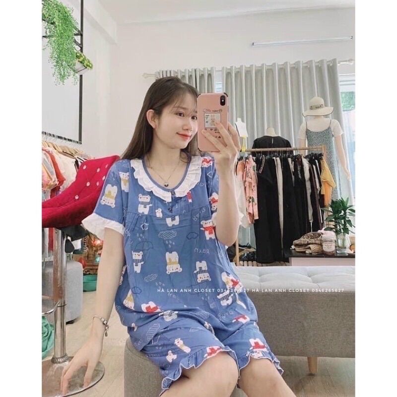 [HCM]Bộ bầu lanh mùa hè mát mẻ