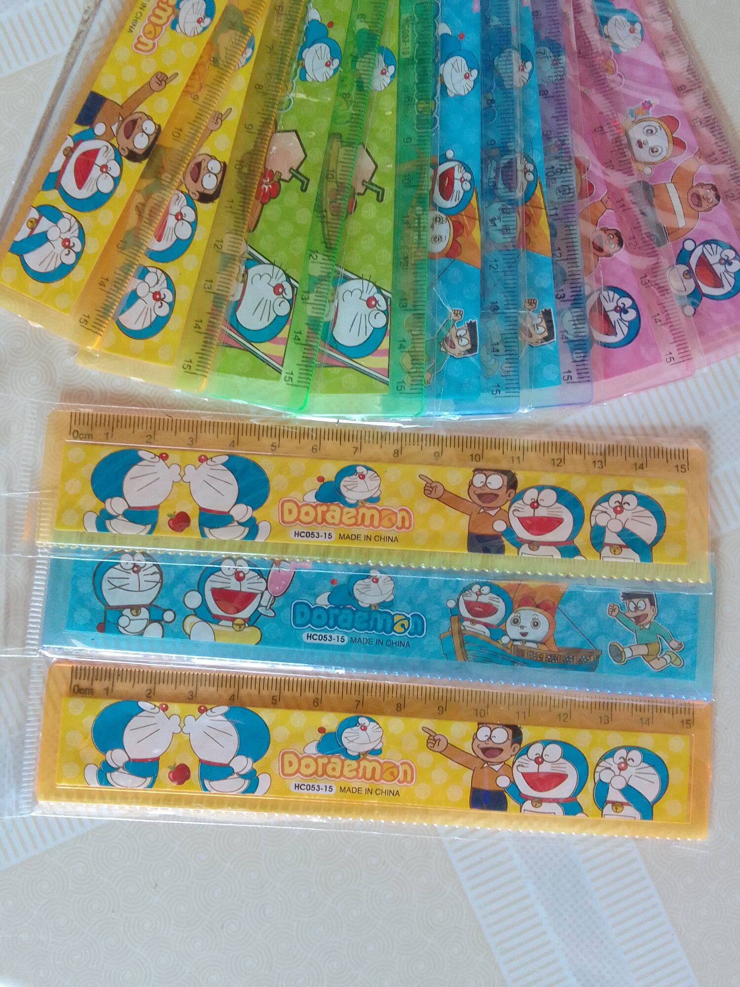 Combo 5 thước kẻ hình Doremon dễ thương