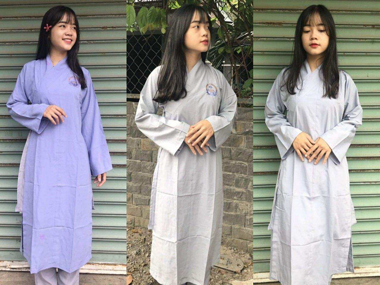 áo tràng Phật tử#áo lam#áo tràng