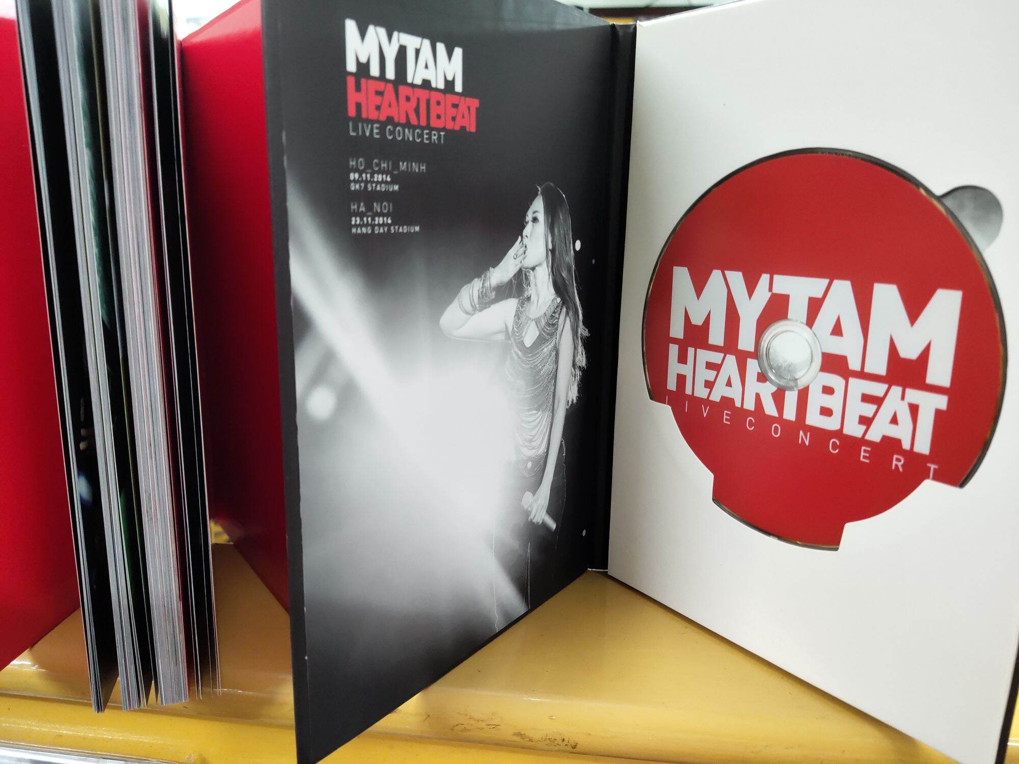 DVD - Liveshow Mỹ Tâm - HEARTBEAT