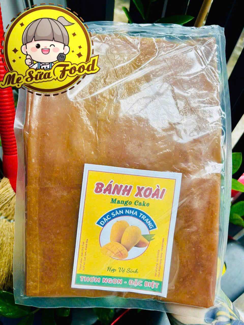500G bánh tráng xoài dẻo dai chua ngọt