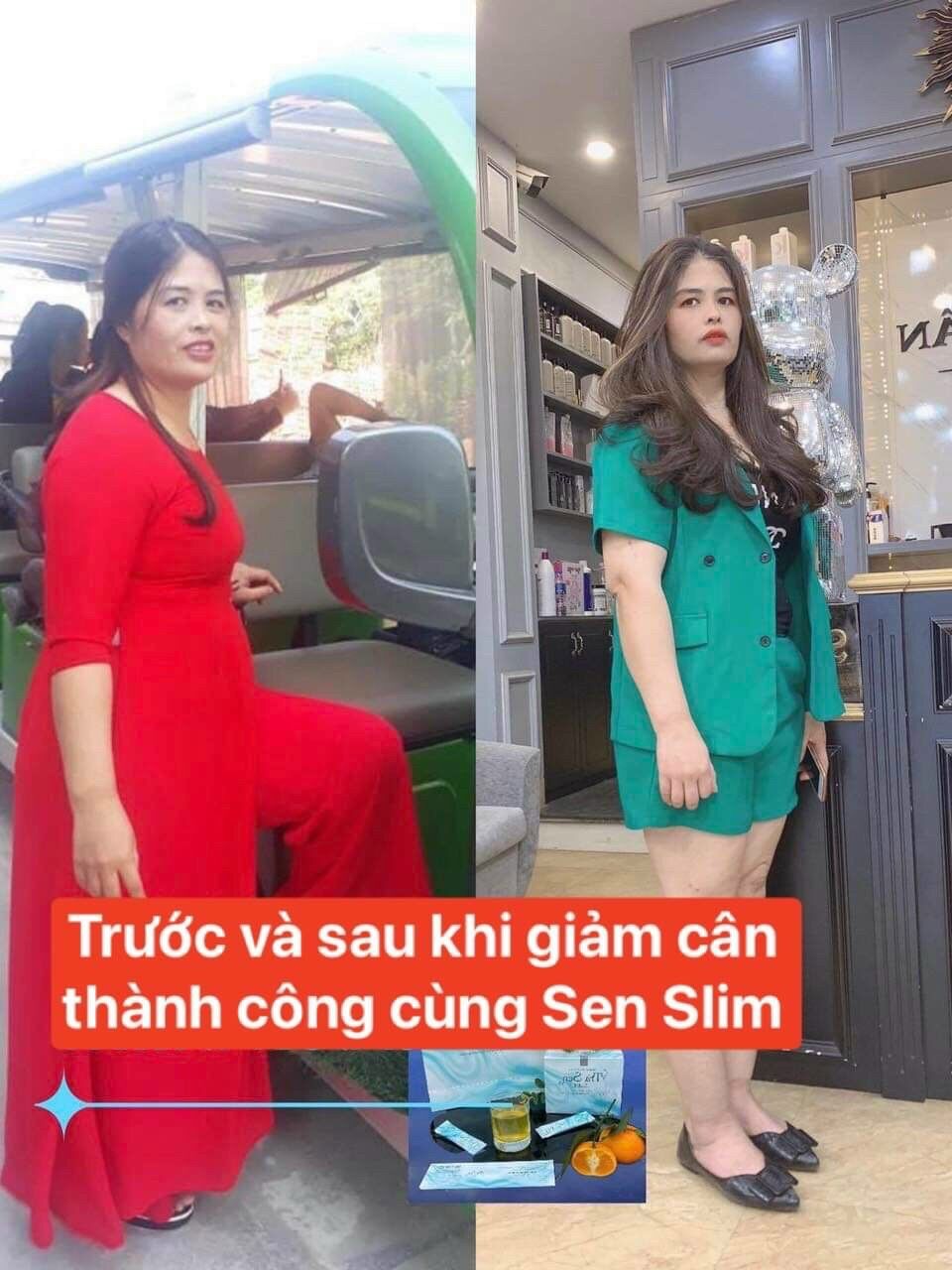 Trà sen slim giảm cân 30 gói