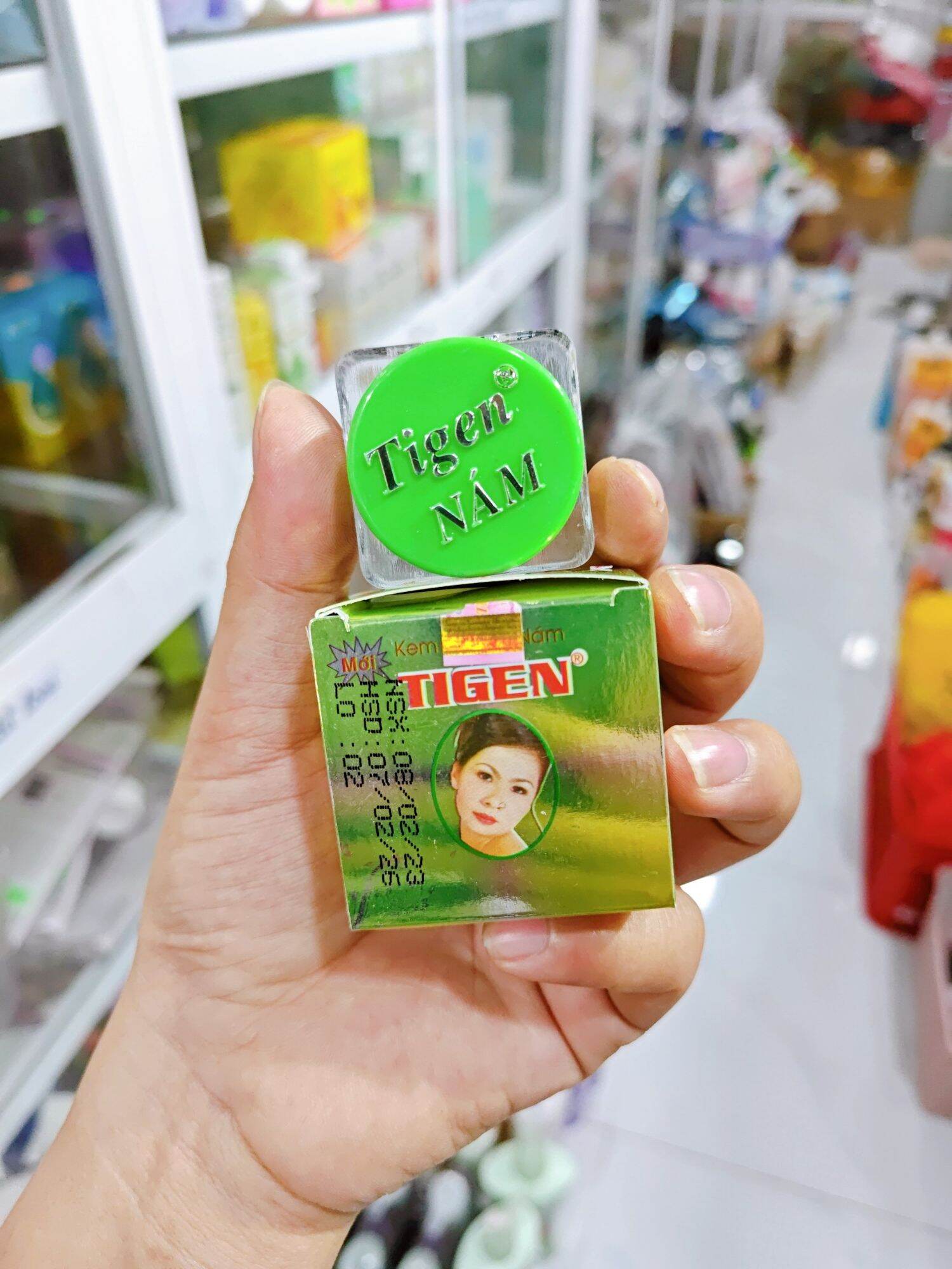 Kem giảm nám tàn nhang đốm nâu tigen 5g