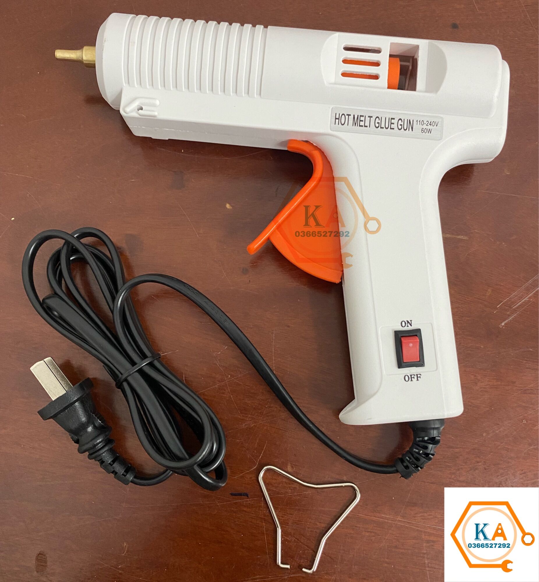 Súng Bắn Keo Nến To Nangon Tools 60W (hàng loại 1)