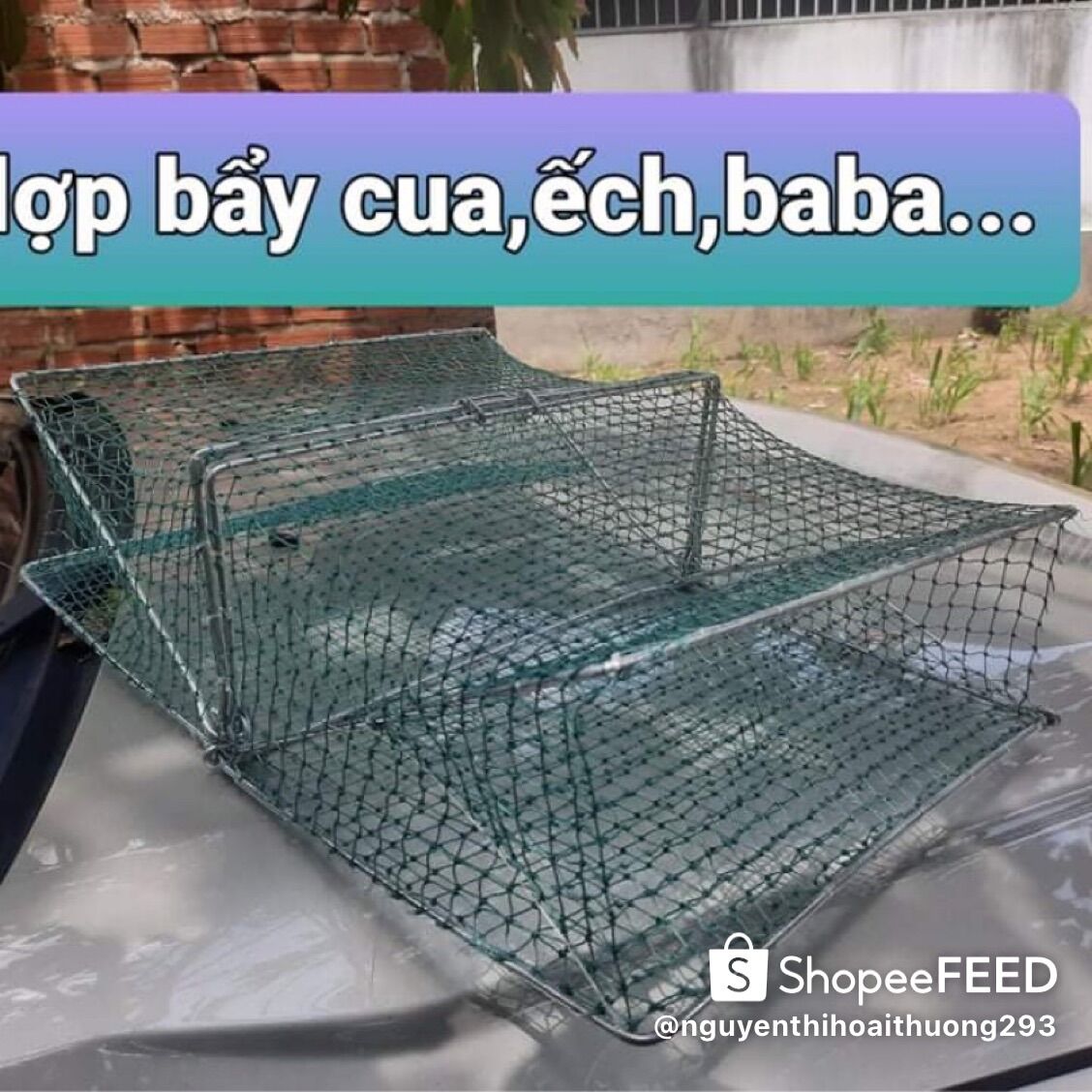 Lồng bẫy cua đồng, ếch, baba....