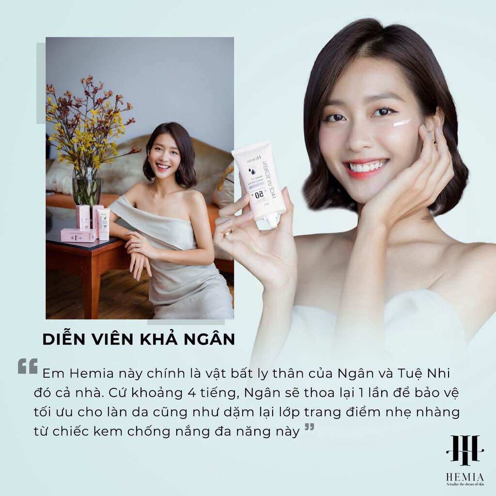 kem chống nắng HEMIA chính hãng