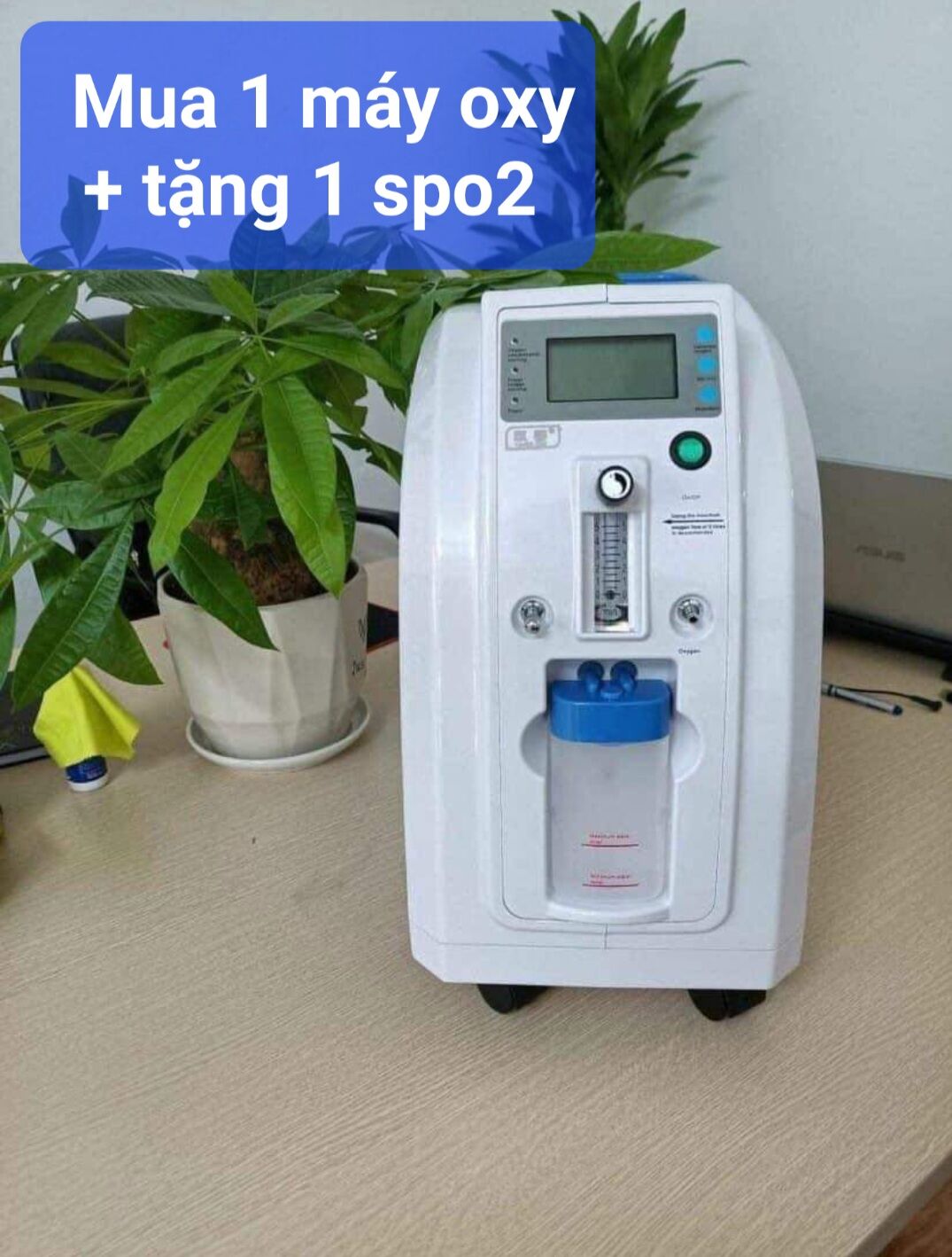 Máy tạo oxy Jangxin 5lit công nghệ Mỹ kèm xông khí dung bảo hành 6 tháng