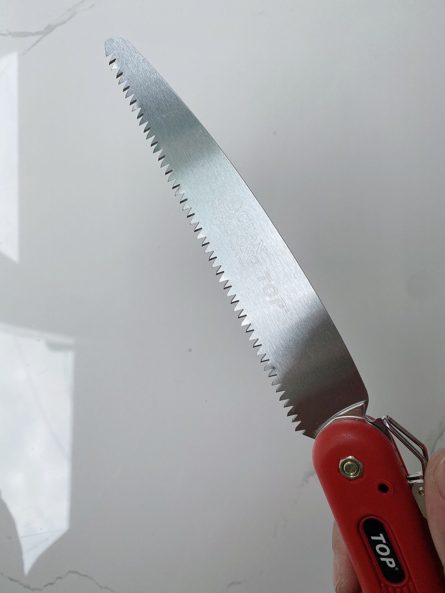 Cưa gỗ, Cưa xếp cán đỏ 160mm Top