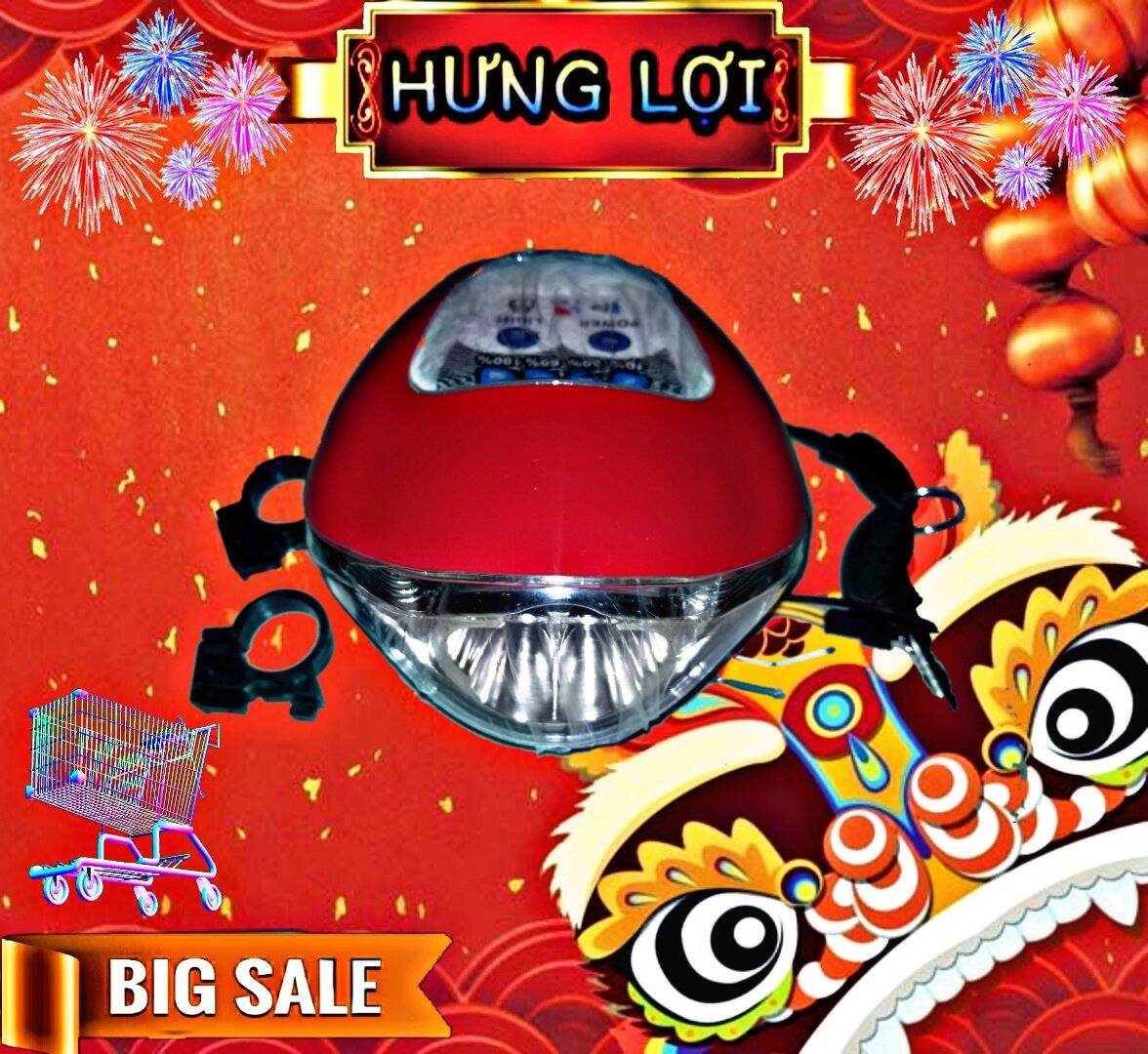 Đầu đèn xe điện Hkbike 48v