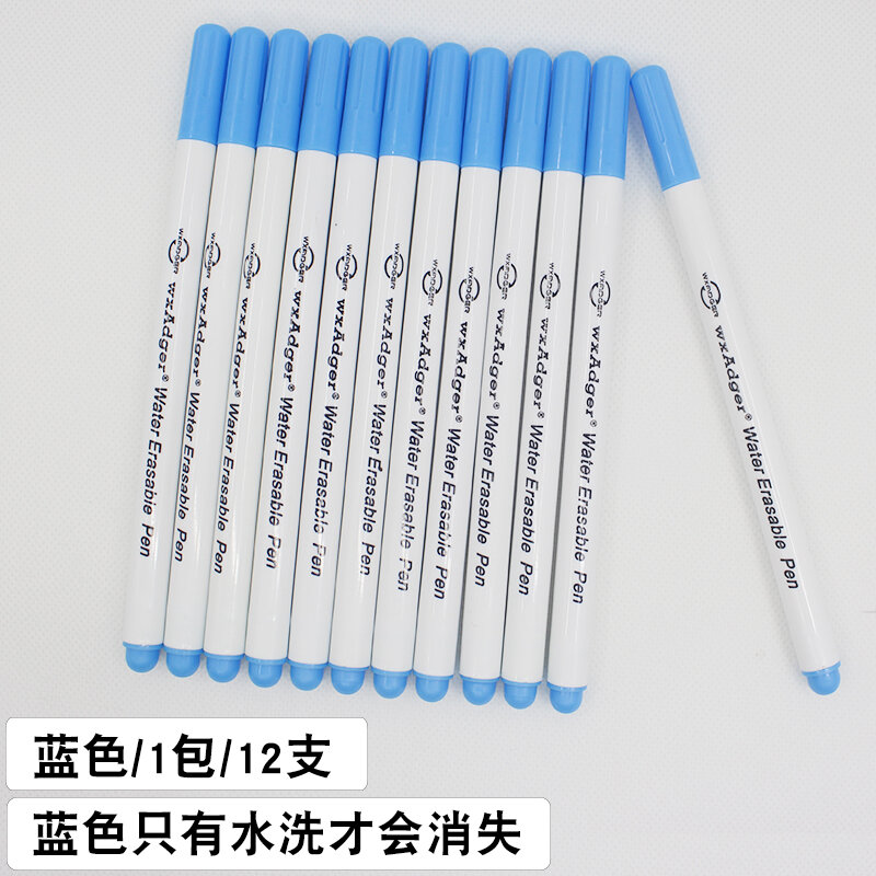Bút tự động phai màu phai màu khí thủy tan trong nước tan trong nước rửa nước bút may dùng cho may quần áo thêu chữ thập