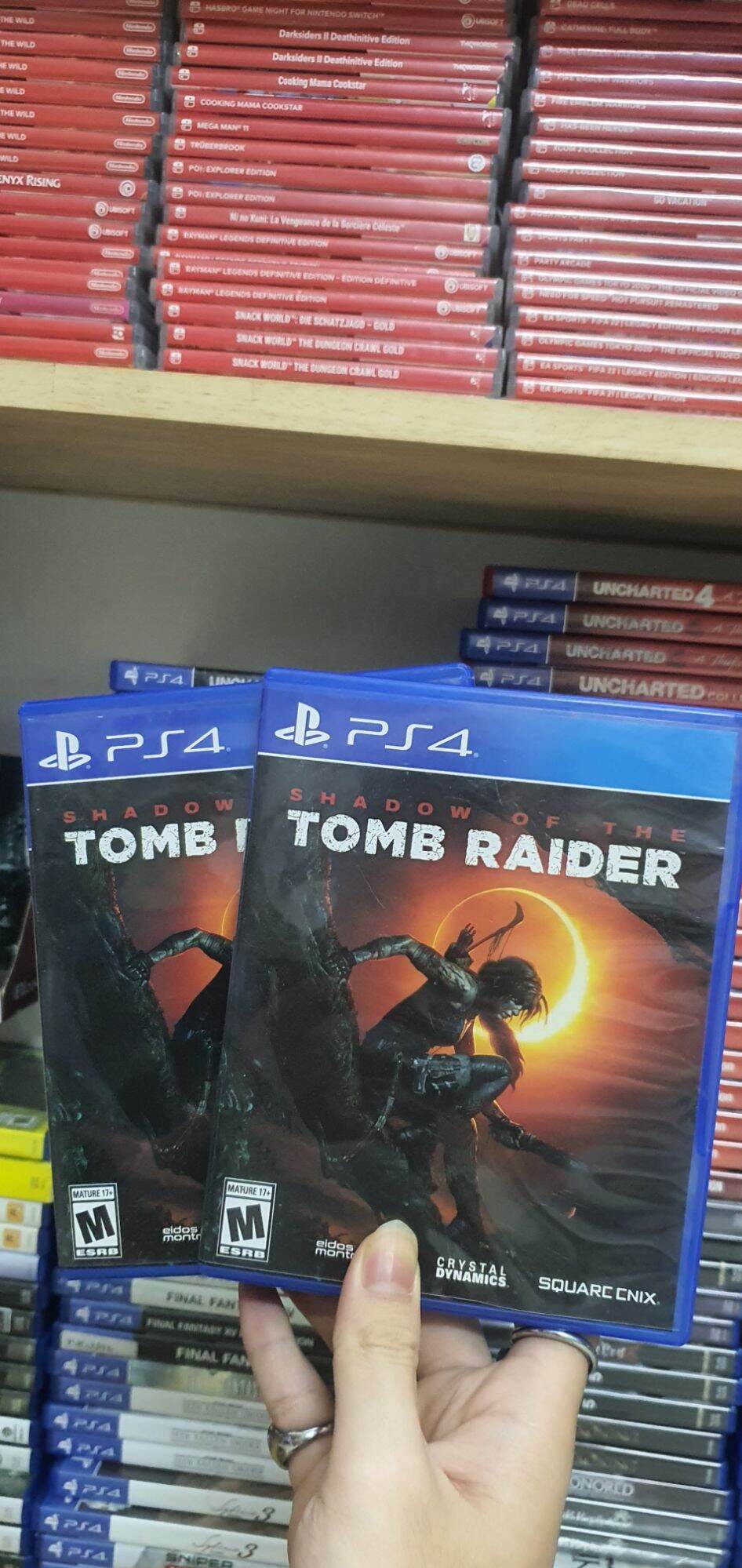 Đĩa ps4 shadow of tombraider