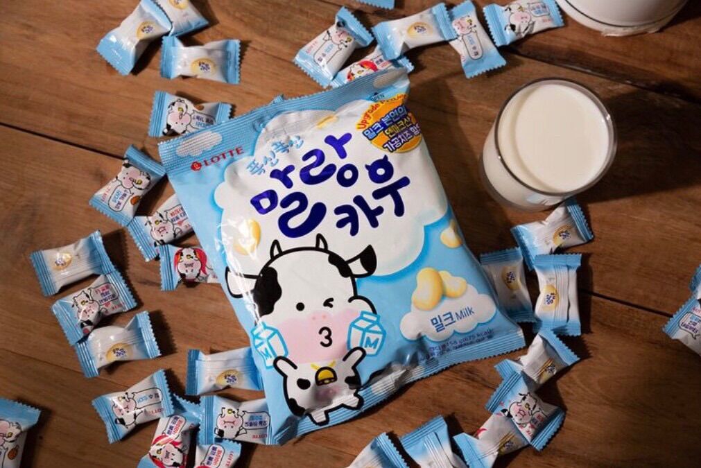 Kẹo mềm Hàn Quốc vị sữa bò  79g