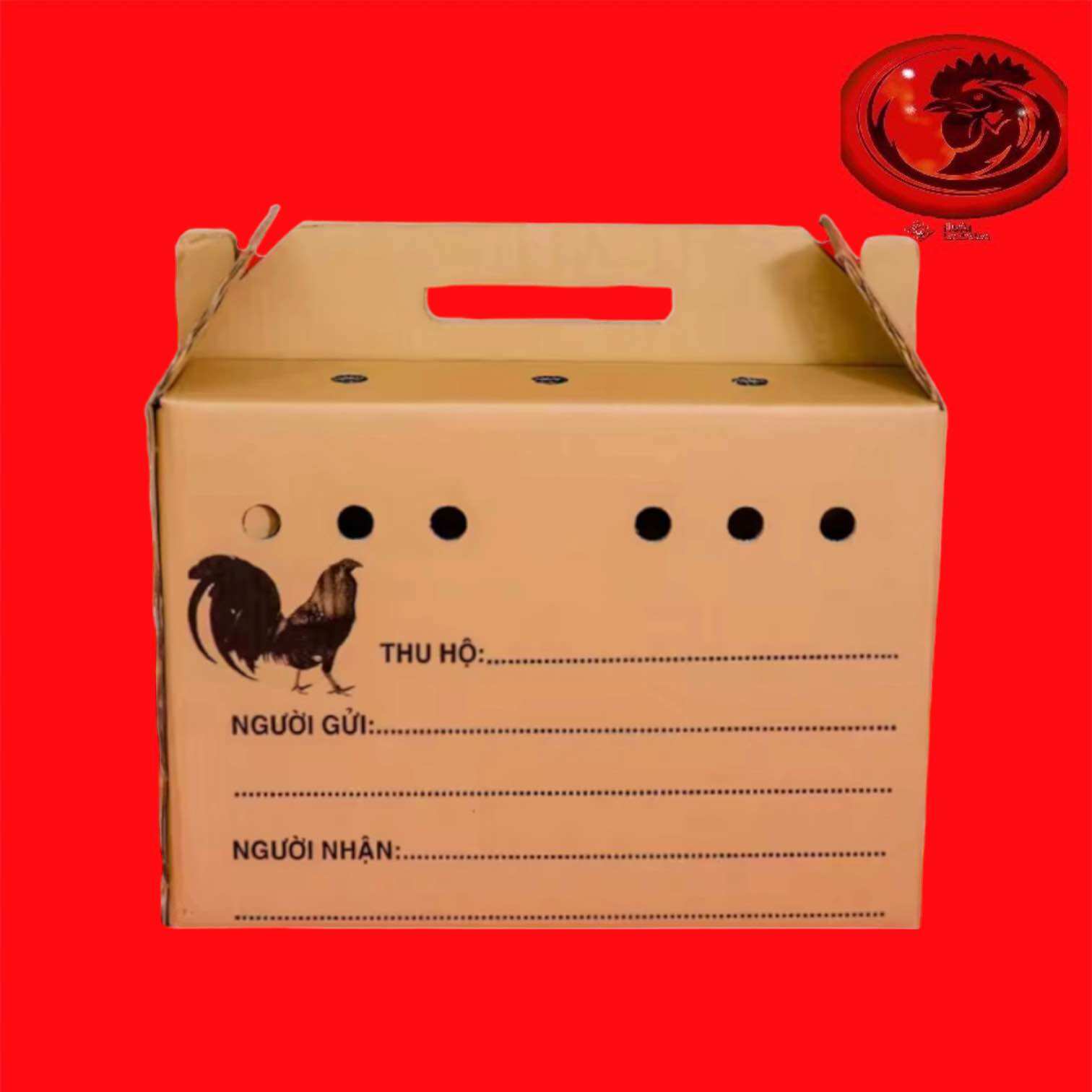 COMBO 5 THÙNG GIẤY ĐỰNG GÀ LÔNG