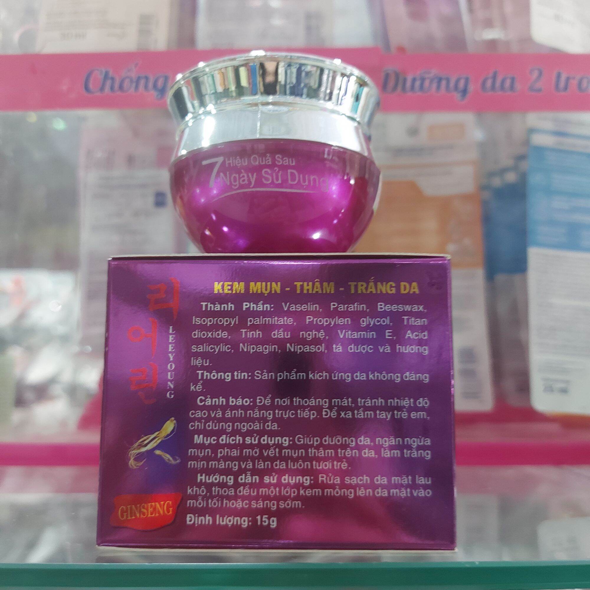 KEM MỤN THÂM TRẮNG DA  LEE YOUNG
