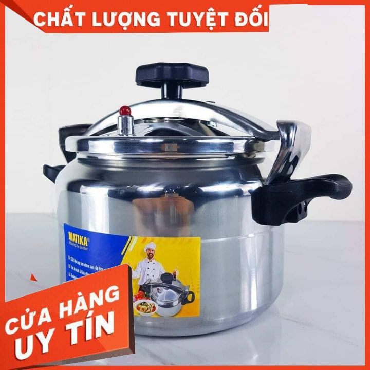 Nồi áp suất 7l nấu bếp ga đa năng matika mtk-9270 hàng chính hãng