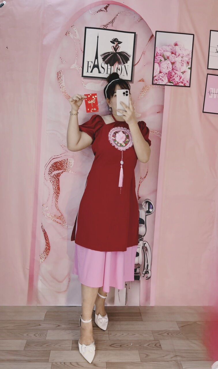 Áo dài cách tân Bigsize 60kg đến 95kg