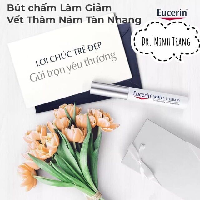 ✅ bút chấm giảm thâm, nám, tàn nhang eucerin ultrawhite+ spotless spot corrector