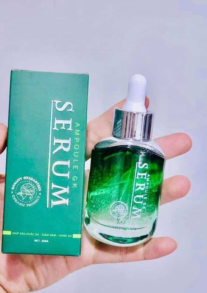Tinh Chất, Serum Rau Má AMPOULE GK Giảm Mụn Sáng Da
