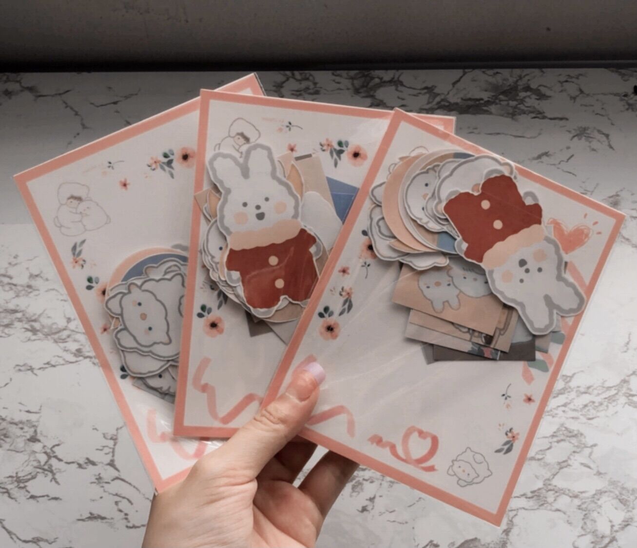 Set 20 miếng dán sticker trang trí sổ