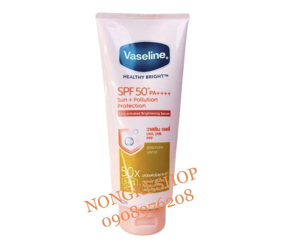 Sữa dưỡng thể Vaseline 50x 320ml Thái Lan