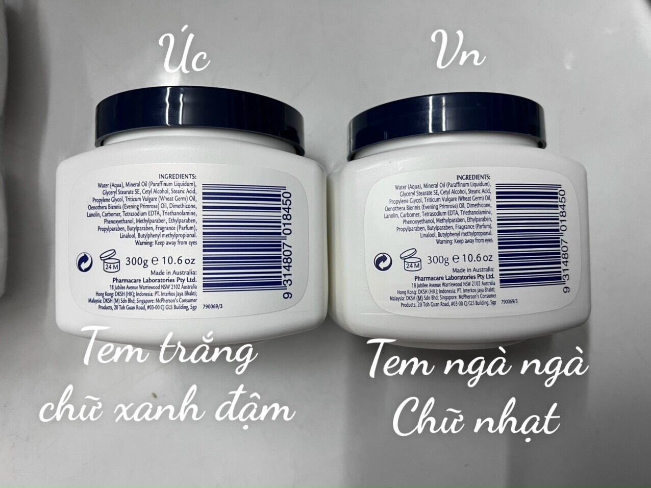Kem dưỡng vitamin E redwin Úc 300g