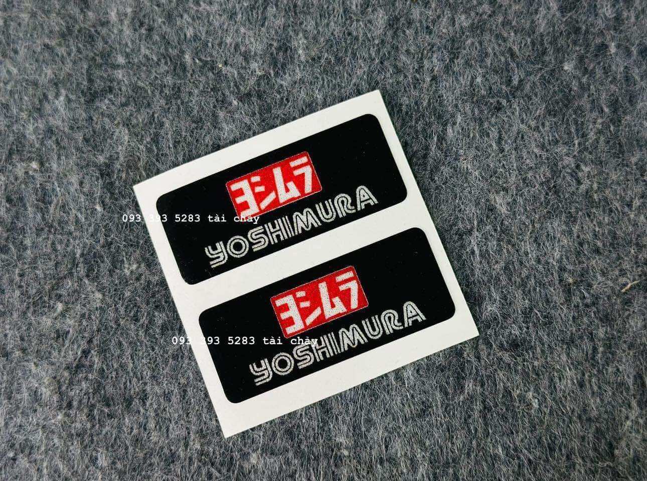 [ 1 CẶP ] TEM STICKER MINI NỀN PHẢN QUANG DÁN TRANG TRÍ XE