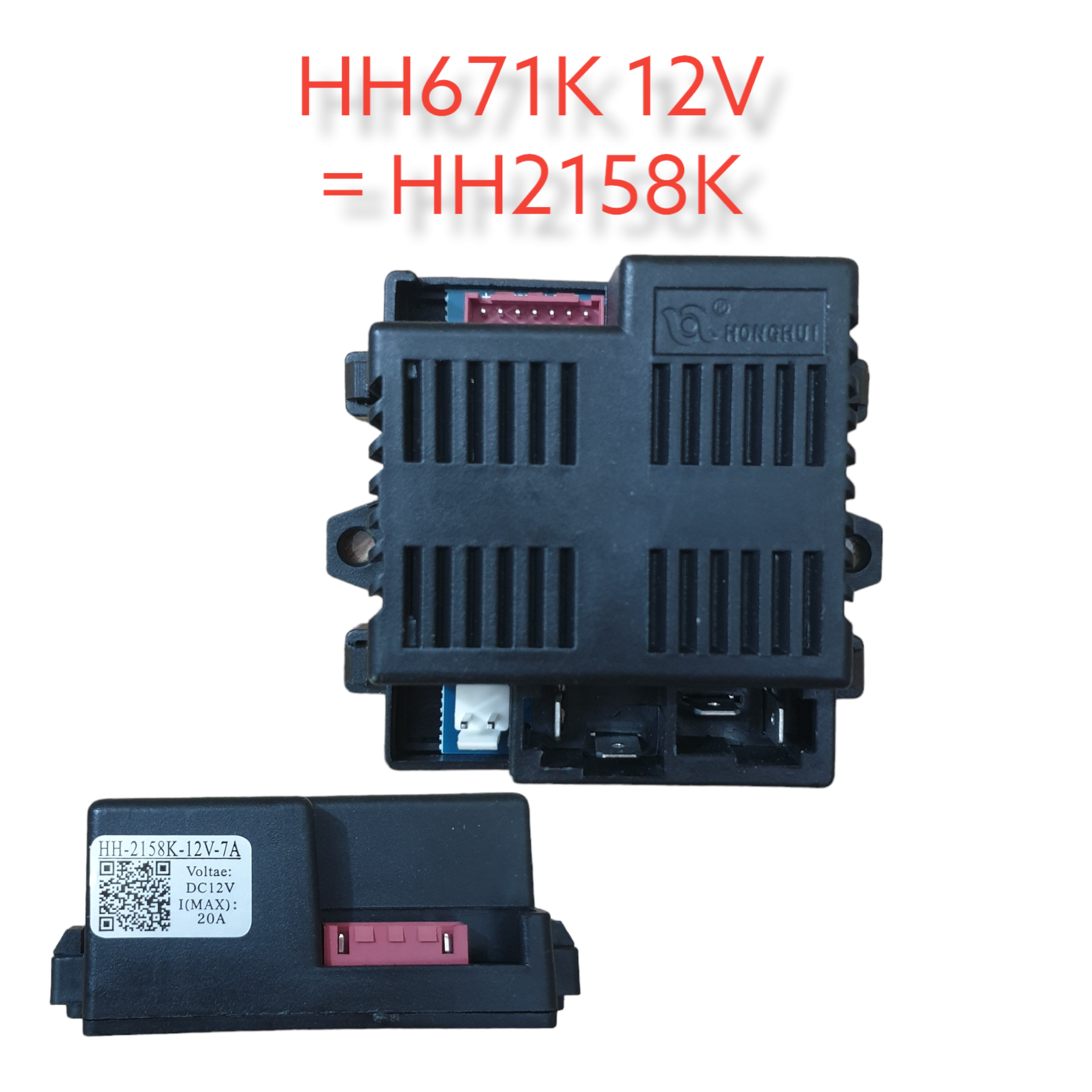 [HH671K = HH2158K-7A- 12V]  Bo mạch dùng cho xe ô tô điện trẻ em 12V