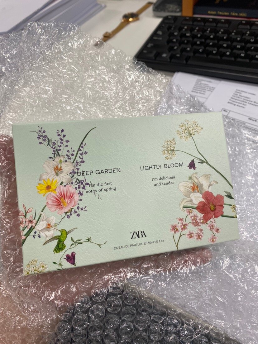 Set nước hoa Deep Garden + Lightly Boom 30ml