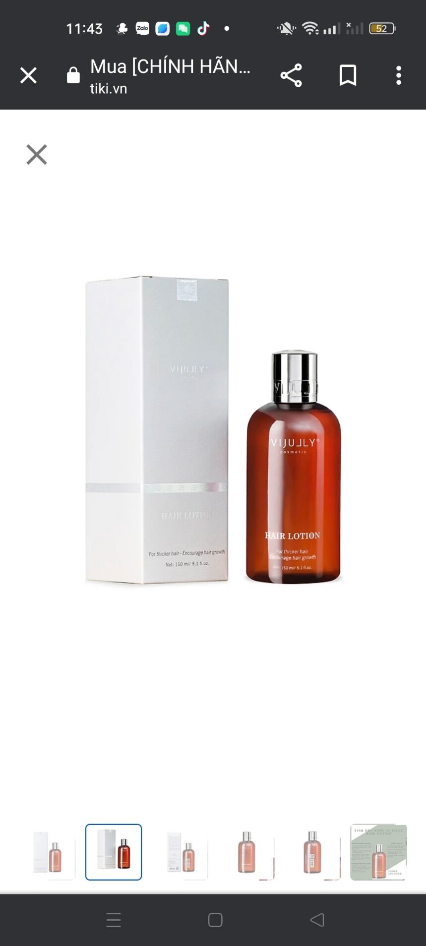 Xịt bưỏi hỗ trợ mọc tóc Vijully 150ml