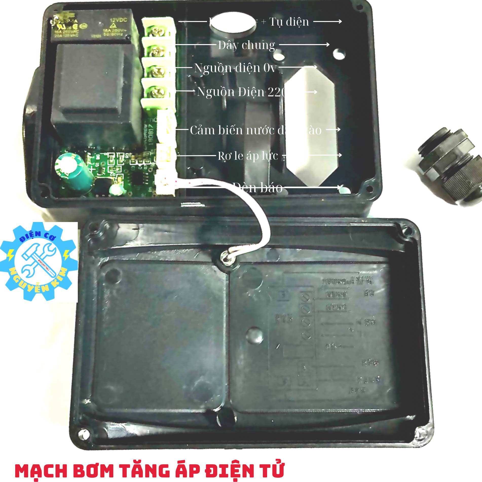 Mạch bơm tăng áp điện tử tự động thông minh gia đình 200-400w