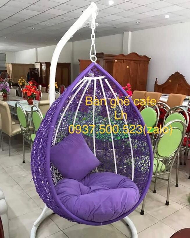 Xích đu trứng sân vườn
