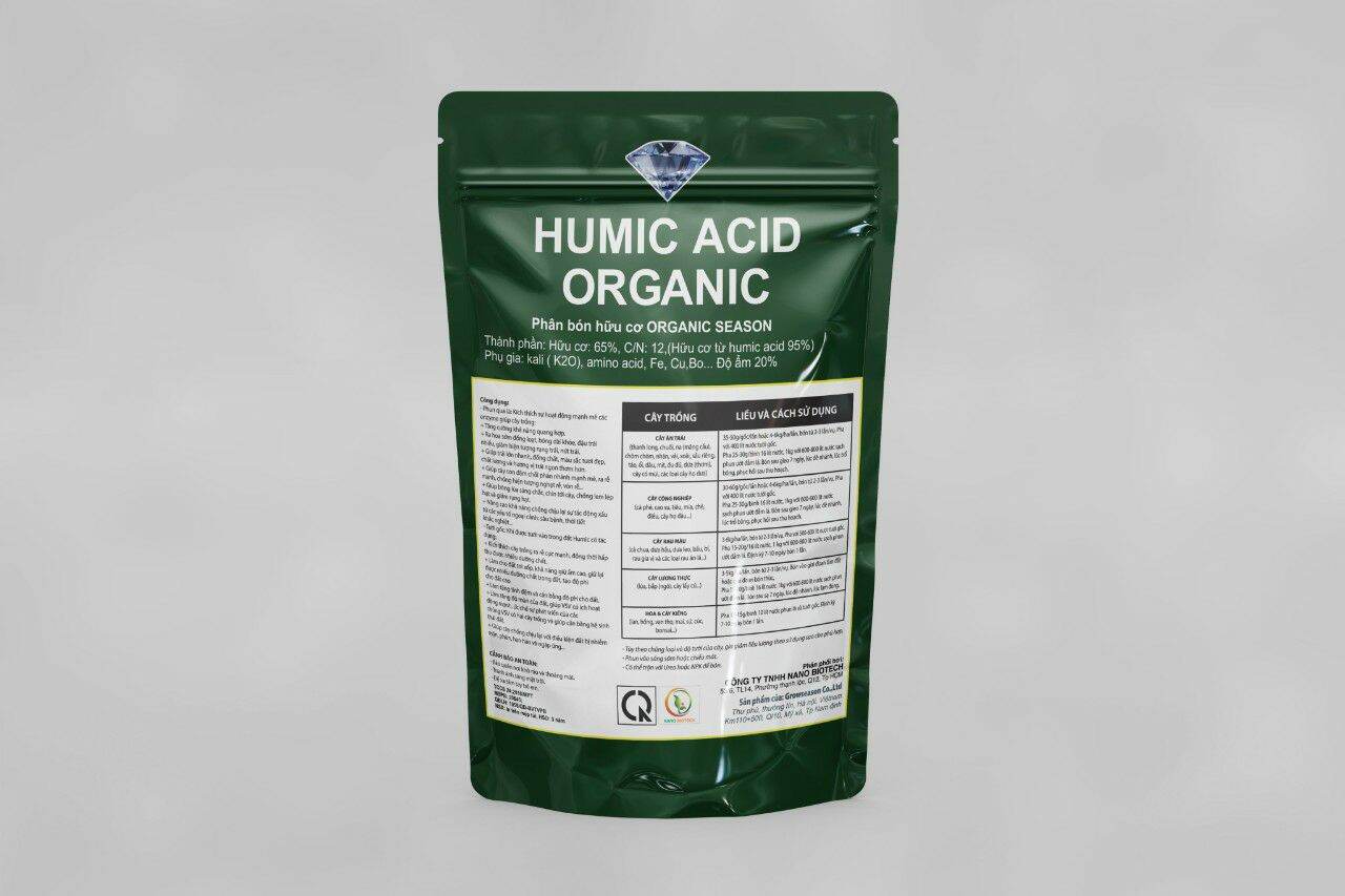 HUMIC ACDID ORGANIC gói 1kg pha 600 lít