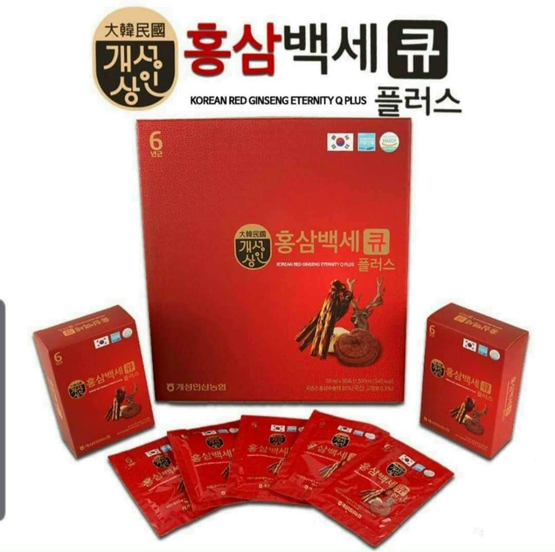 NƯỚC HỒNG SÂM NHUNG HƯƠU LINH CHI HÀN QUỐC