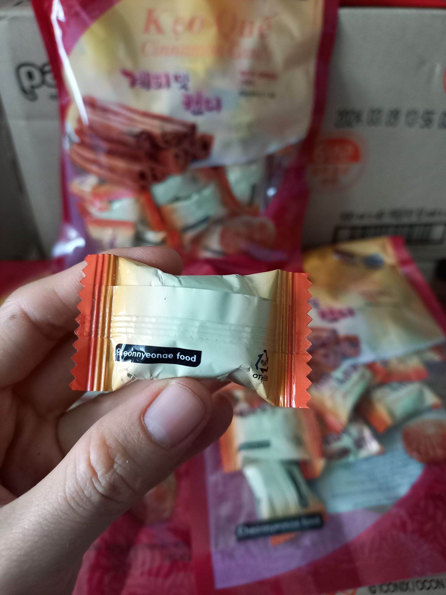 Kẹo Quế Cứng Bịch 200g Nhập Khẩu Hàn Quốc