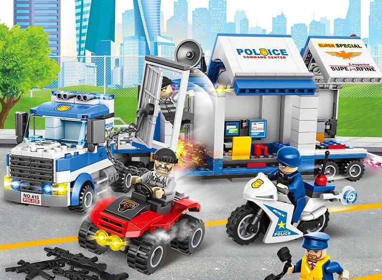 Bộ đồ chơi xếp hình lego siêu cảnh sát