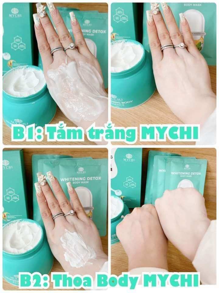 TẮM TRẮNG VÀ KEM BODY DƯỠNG TRẮNG.