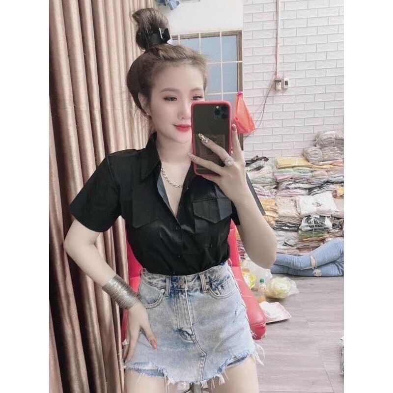 Áo Sơ Mi Bigsize Nữ từ 68kg đến 95kg