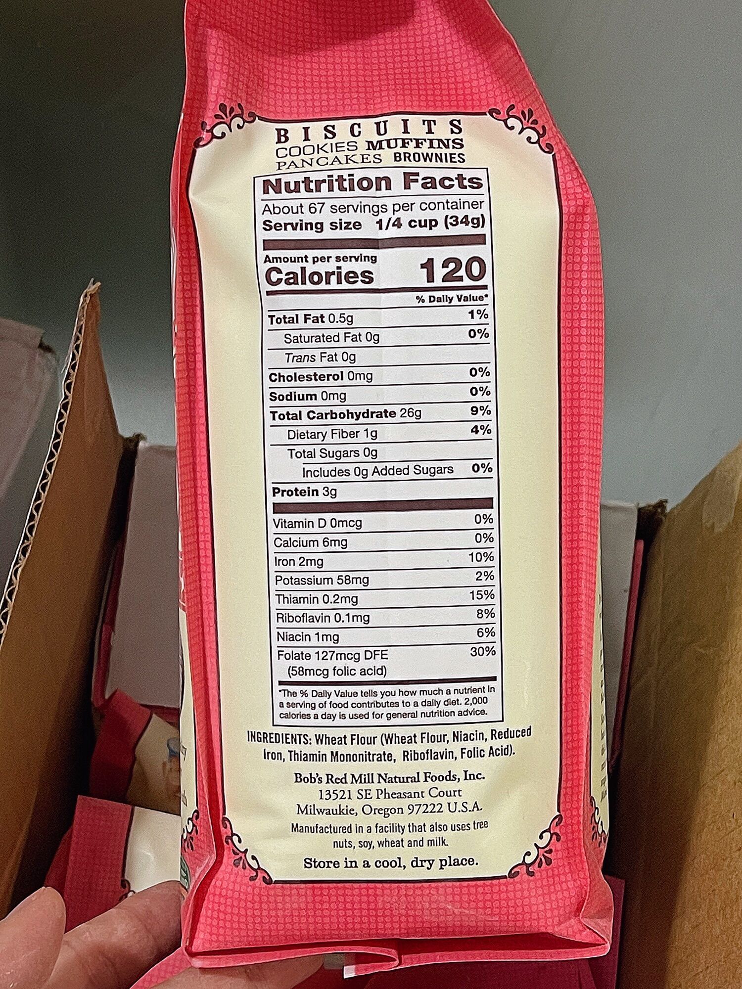 Bột Bánh Mì Mềm Bob’s Red Mill 2,27kg