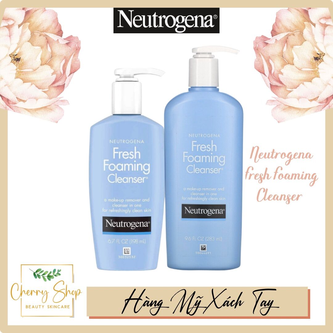 Sữa rửa mặt tạo bọt tẩy trang Neutrogena Fresh Foaming Cleanser