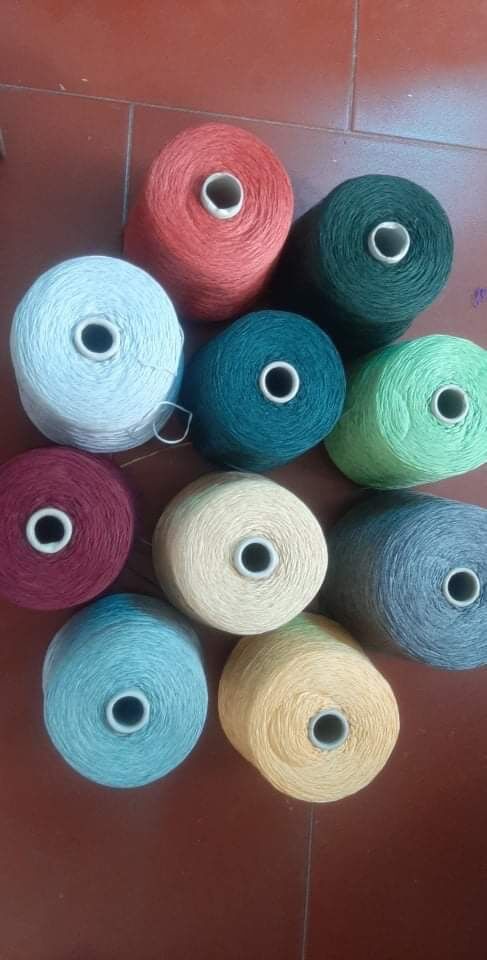 (12) Sợi dệt thái dẹp 2mm(100g)