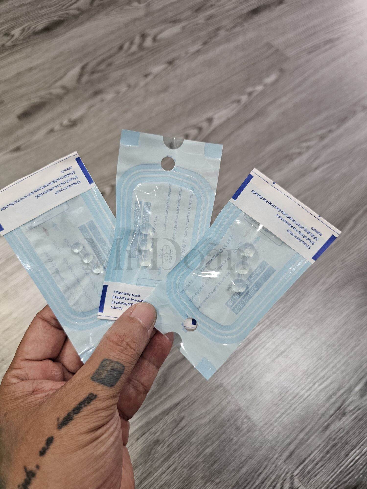 Chuỗi 3 bi silicon nhiều size