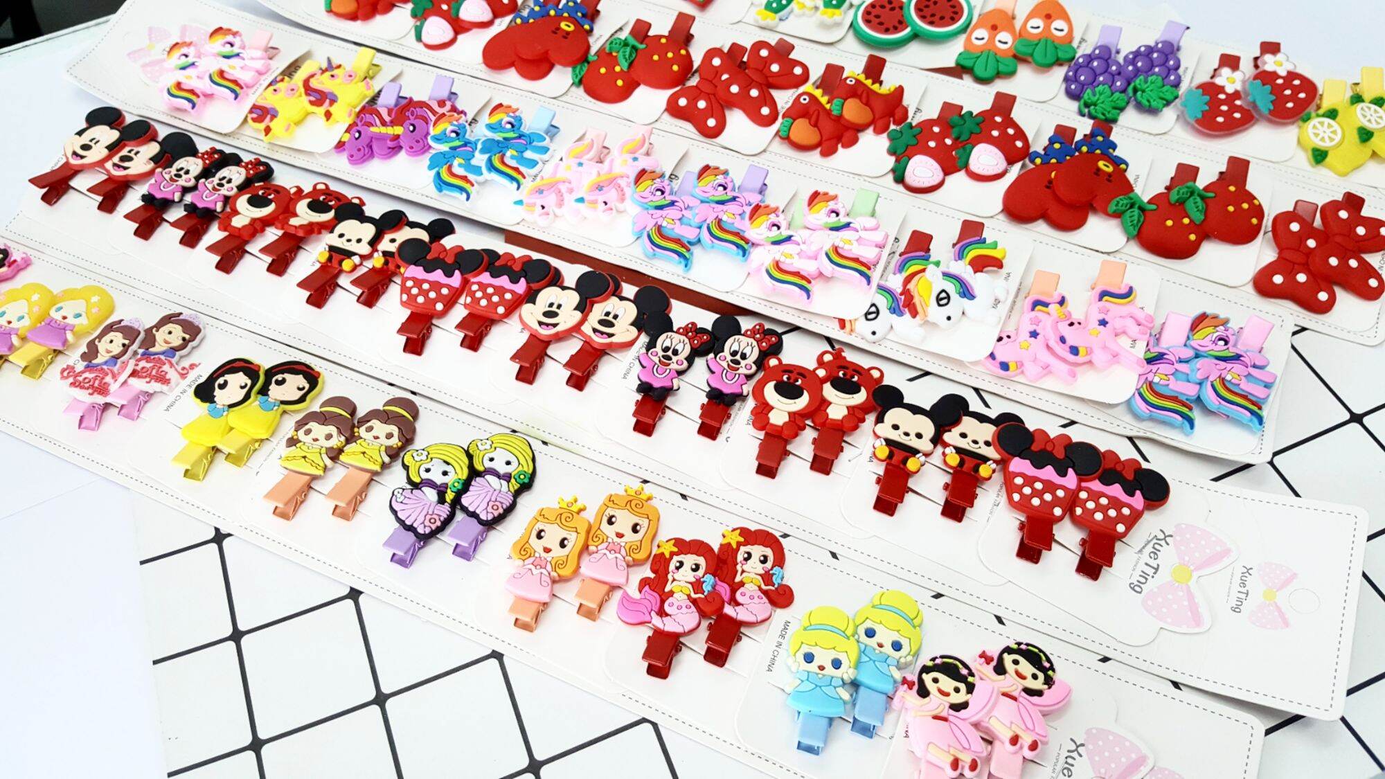 (GIÁ SỈ) COMBO 10 SET KẸP TÓC MÁI CHO BÉ 02