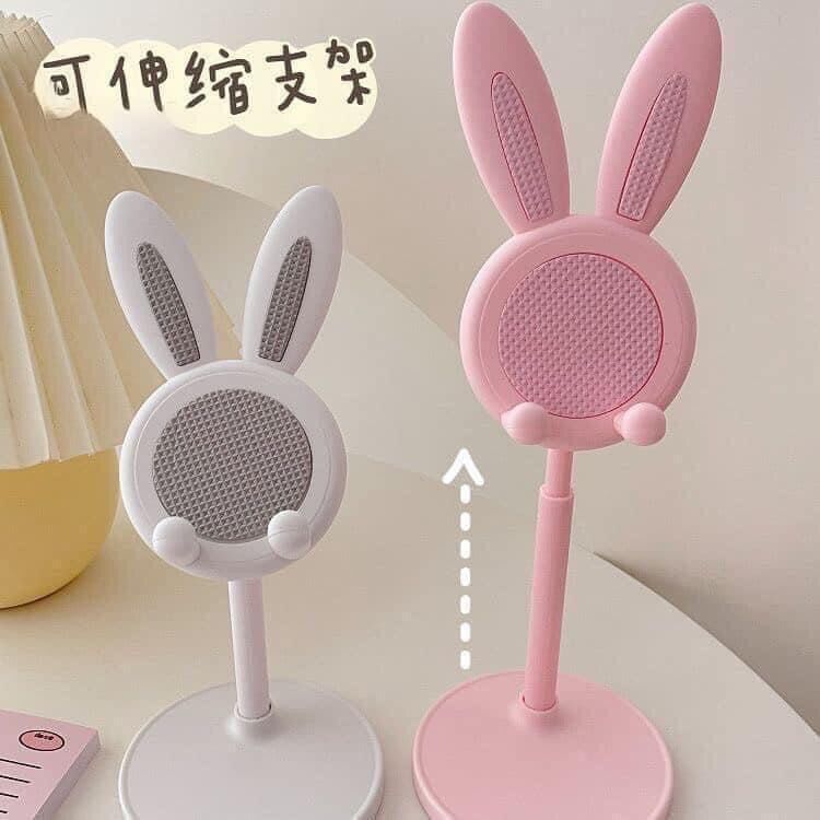 Giá đỡ điện thoại hình tai thỏ dễ thương