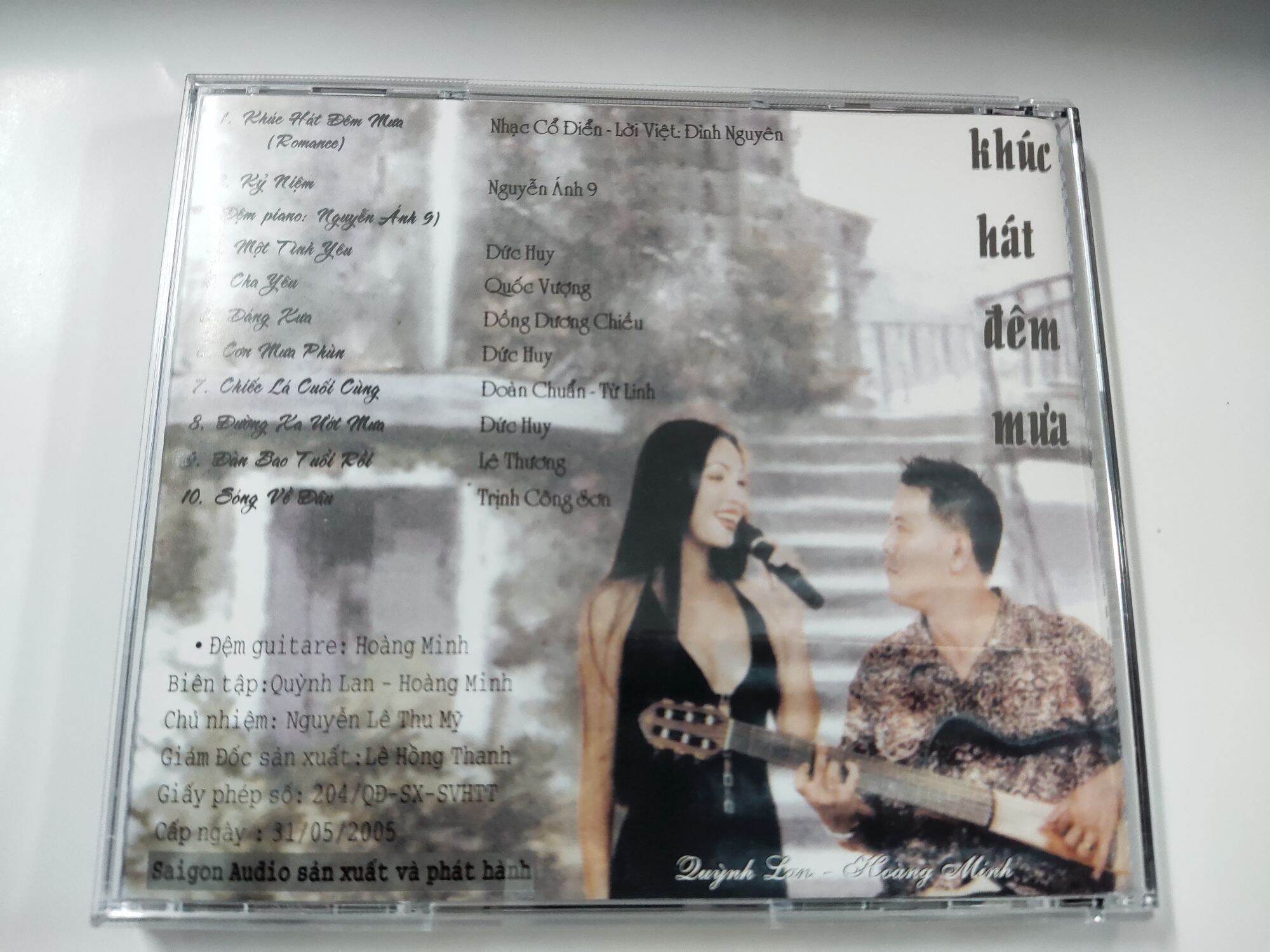 CD Quỳnh Lan - Khúc hát đêm mưa